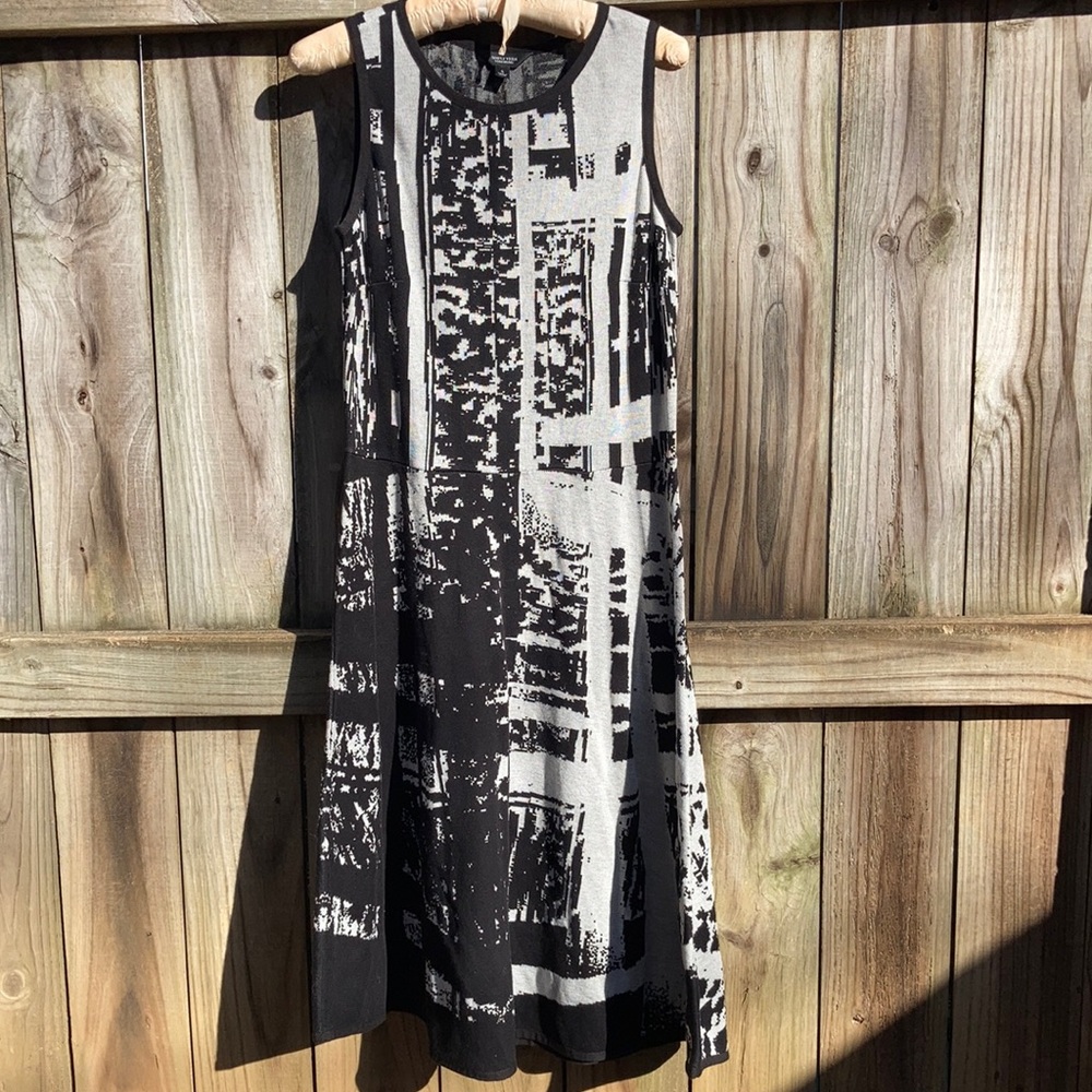 Simply Vera black and grey dress